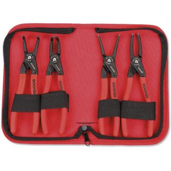 Seeger Pro 180mm Alicates, Kit de 4 piezas – Dogher