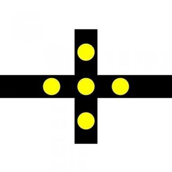 Bandera oficial de Tourcoing 20x30 cm