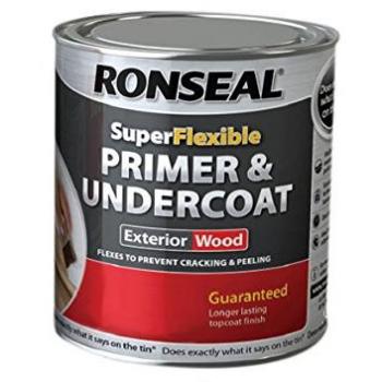 Ronseal RSLEWPGRY750 Super Flexible Primer and Undercoat Grey 750 ml