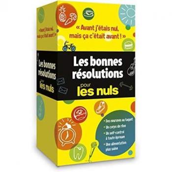 Les Bonnes Résolutions pour les nuls : 5 catégories de cartes et 1 carnet