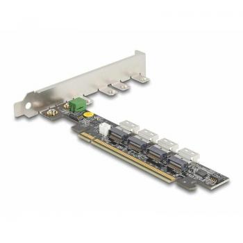 **DeLOCK X16 – 4x SFF‑8654 NVMe Interface