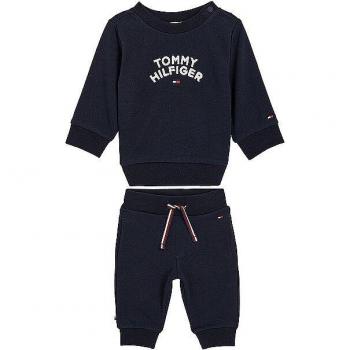 Chándal Azul Tommy Hilfiger con Logo de Bandera para Bebé