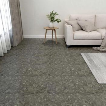 Suelo de PVC Autoadhesivo TORANA 20 uds Gris 1,86 m²
