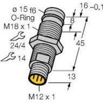 Turck 4047101084825 Induktiver Schalter – BiD2-G180-AP6 Version