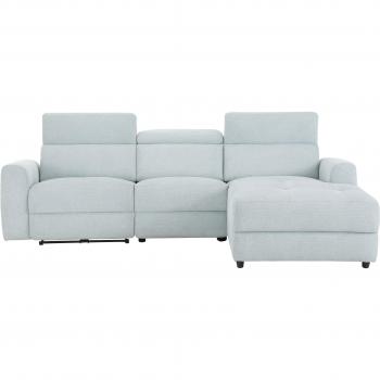 Sentrano L‑Form Ecksofa 275 cm – Relaxfunktion (manuell/elektr.) + USB‑Kopfverstellungsoption