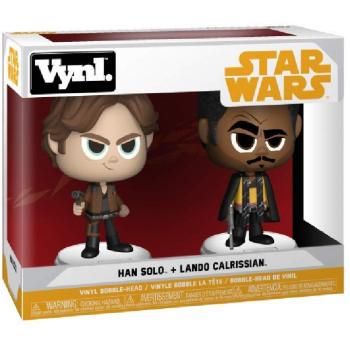 Vinyl Star Wars: Han Solo y Lando Calrissian – Set de 2 Figuras
