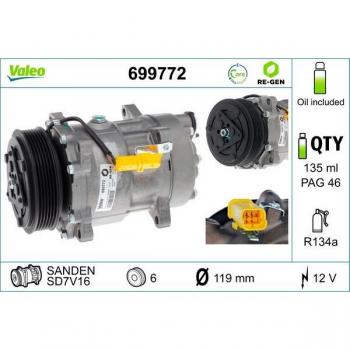 Compressore aircool VALEO 699772