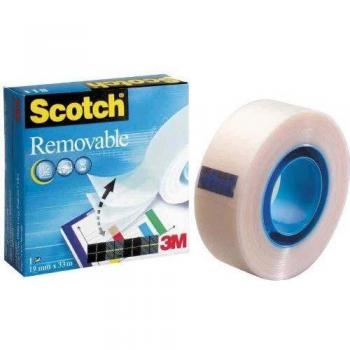 Scotch Magic Tape Removable 19mmx33m 7000029163 48371SP