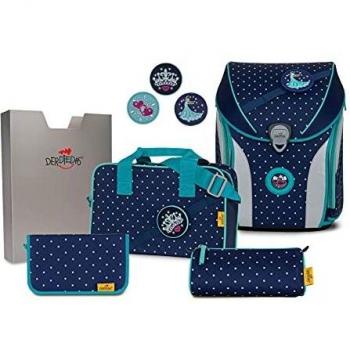 DerDieDas ErgoFlex MAX Schulranzen-Set 5tlg. mit Sporttasche Star Princess