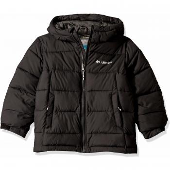 Columbia Pike Lake Regenjacke für Jungen – Schwarz, L