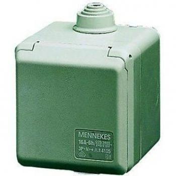 Th 3 pôles, neutre & terre 32 A – Mennekes 4110 Base Surface