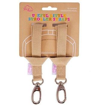 Pastel Pink Stroller Webbing