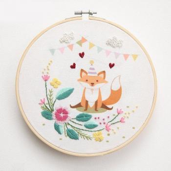 Pack de broderie pour débutants animaliers