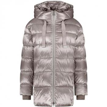 GERRY WEBER Kupfer Steppjacke Damen Größe 42 mit leichtem Glanz