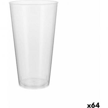 Algon 4-Piece Transparent Plastic Glassware 450 ml