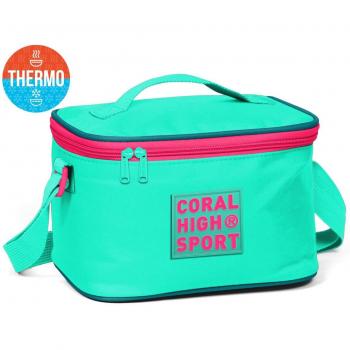 Lunch Box Termico Coral High Sport Verde Acqua Indigo 22804
