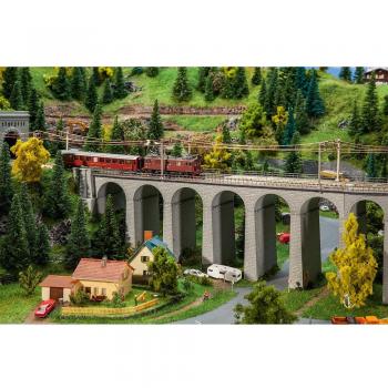 Ponte in pietra N Faller 2 binari