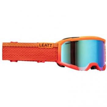 Occhiali sportivi Leatt Velocity 4.0 MTB X‑Flow Iriz – Colore Rosso/Blu