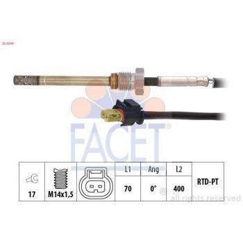 Exhaust Gas Thermometer, FACET 22.0209
