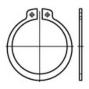 Circlip à ressort en acier TOOLCRAFT 40 mm DIN 471 – 100 pièces