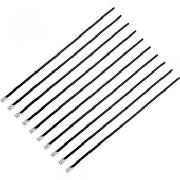 Support câble acier 290 mm 4,6 mm AISI 304 Tru Components – protection 100 %