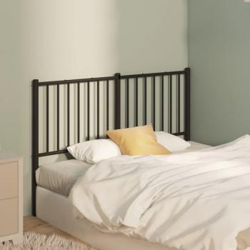 Tête de Lit Métal Noir 120 cm