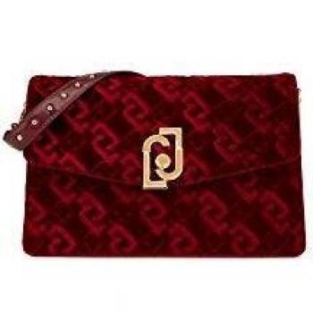 Borsa a tracolla elegante M 69036T9093 color rosso scuro