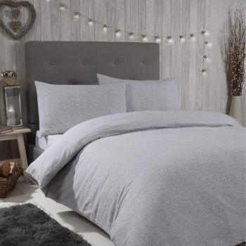 Sanctuary Grey Melange Single Duvet Cover