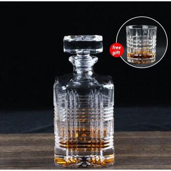 Set de decantación de cristal