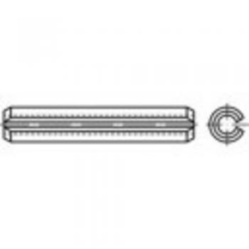 TOOLCRAFT Verzinkte Spannstifte aus Federstahl 100er Set