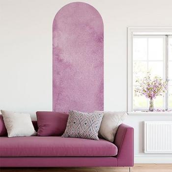 Revestimiento de Pared Arco Rosa Acuarela