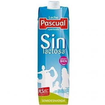 Pascual Leche Semidesnatada Sin Lactosa 6x1L