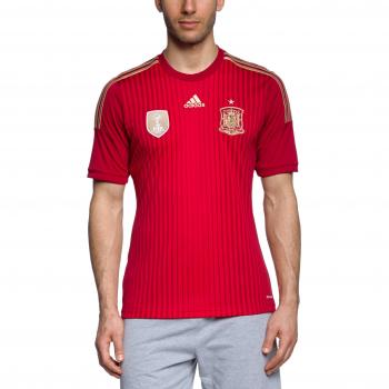 Adidas Herren Trikot FEF Spanien Home, rot (Victory Red S04/Light Football Gold/Toro), S
