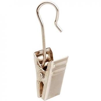 Darice 21‑Piece Dangler Clip Collection – Nickel Finish