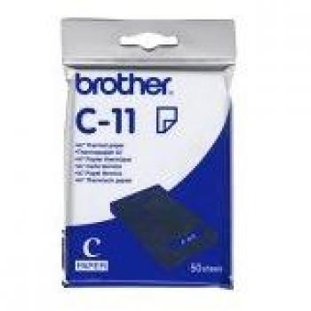 Brother C-11 Thermal Printer Paper, A7, Premium Grade, 74 (W) x 105 mm (L)