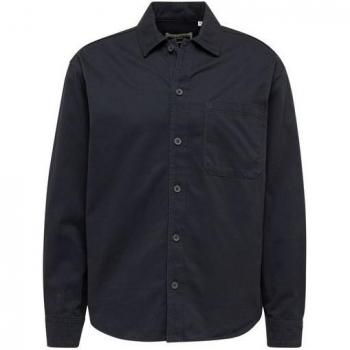 Camisa Casual Negro Jack & Jones, Ajuste Relaxed