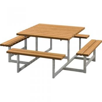 Table et Bancs Frankel pour 8 Convives