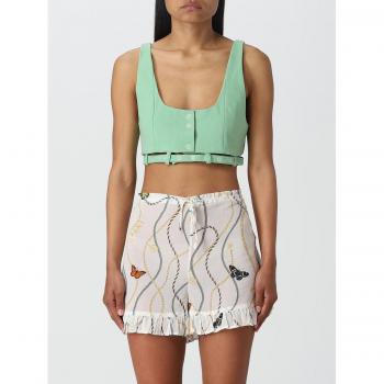 GANNI Green Sleeveless Short Set – 2XS
