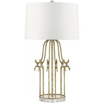 Elstead Stella Lampada da Tavolo Oro E27
