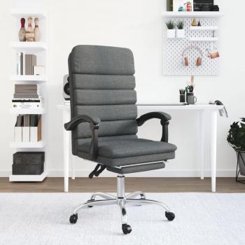 Bureau relax: fauteuil massant gris foncé (vidaXL)