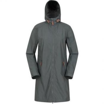 Mountain Warehouse Ladies Ioana Longline Soft Shell Jacket (Green)