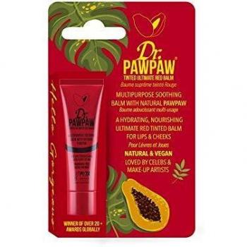 Dr. PAWPAW Tinted Ultimate Red Balm for Lips and Skin, 1 x 10ml