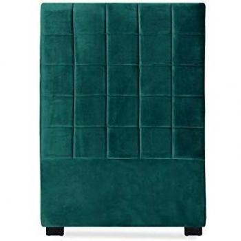 Tête de lit Menzzo Chess 126 Velours Vert