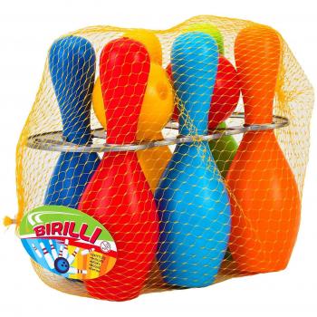 GIOCO BIRILLI 6 PEZZI CON 2 BOCCE