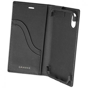 GRAMAS Joy Colors Original Leder Hülle für iPhone X – Black Edition