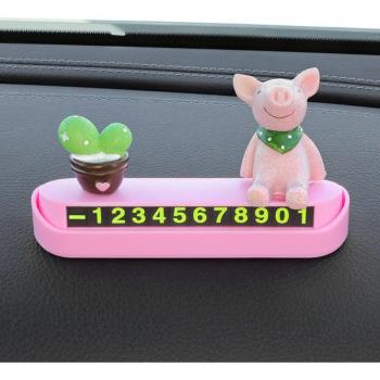 Tarjeta de Estacionamiento Temporal con Diseño Personalizado