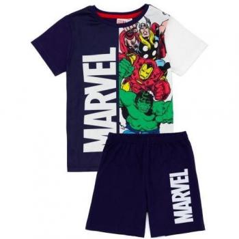 Pyjama court super-héros pour garçons Marvel