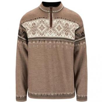 Dale of Norway Blyfjell Pullover aus Wolle Herren Größe M Farbe Braun