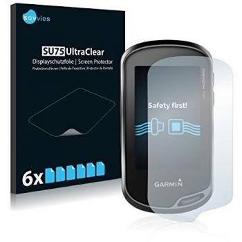 Savvies 6er Set Displayschutzfolie UltraClear für Garmin Oregon 700