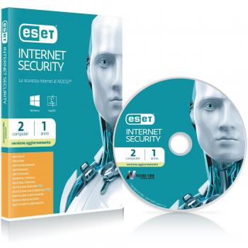 ESET Smart Security Antivirus + Firewall + Antispam Licenza completa 2 utenti